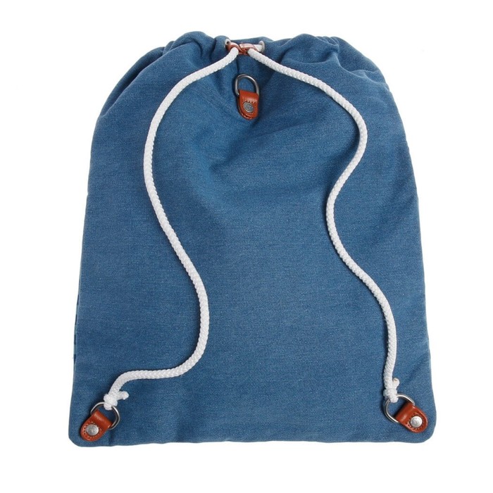 Мешок для обуви 355*430 Jeune Premier мал "Гоночный" голубой/синий Ki018129