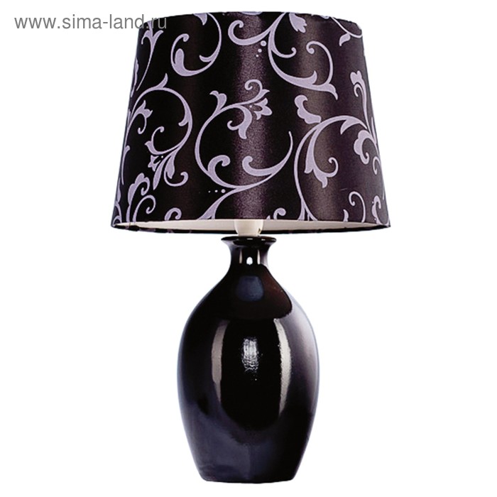 Настольная лампа Myndee 40Вт E14, чёрный 25x25x40 см