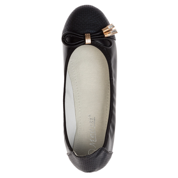 Балетки женские арт. Me3162(1)-13, цвет чёрный, размер 37