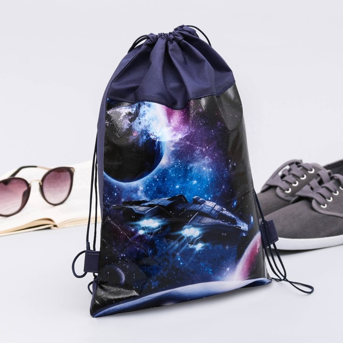 Мешок для обуви "Будь первым", 26 х 37,5 см