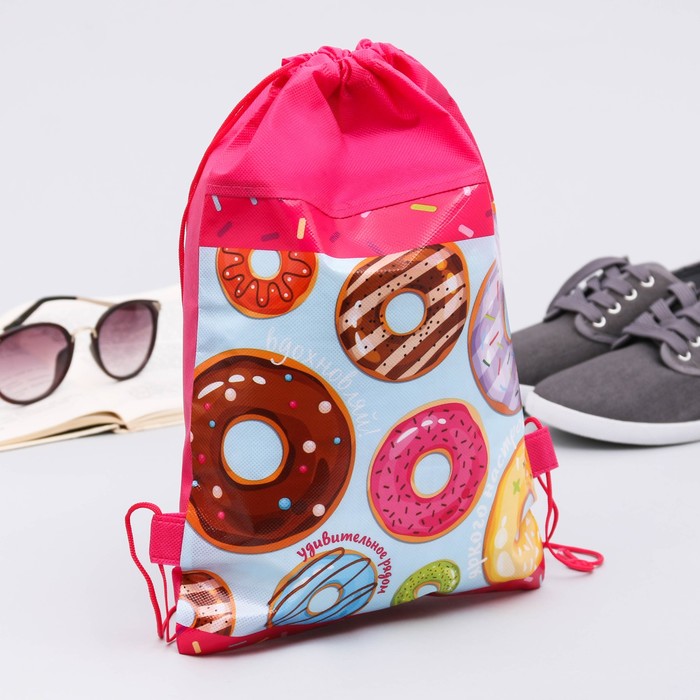 Мешок для обуви "Яркого настроения", 26 х 37,5 см