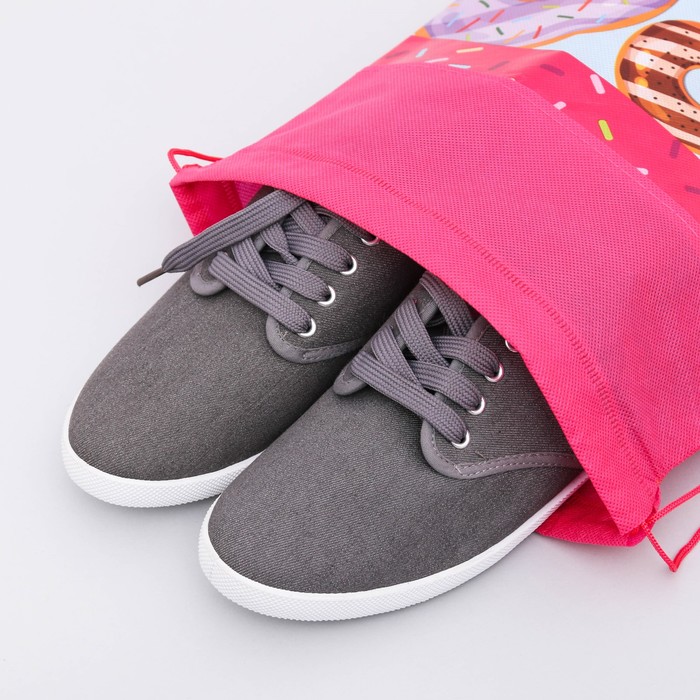 Мешок для обуви "Яркого настроения", 26 х 37,5 см