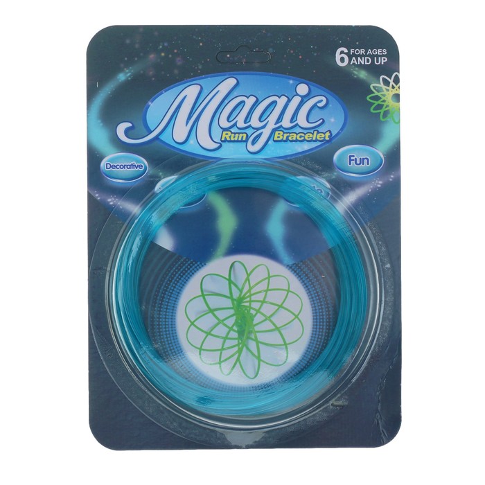 Магическое кольцо 14 см, цвет голубой