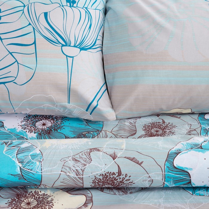 Постельное бельё "Этель" 2 сп. Весна 175х215 см, 200х220 см, 50х70 см -2 шт,100% хл, бязь