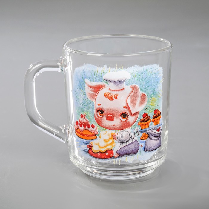 Набор для завтрака "Прикольные поросята", 3 предмета, рисунок МИКС