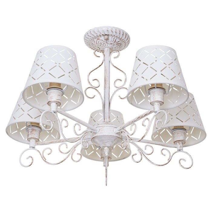 Люстра Olono 5x40Вт E14 белый 58x58x34,5см