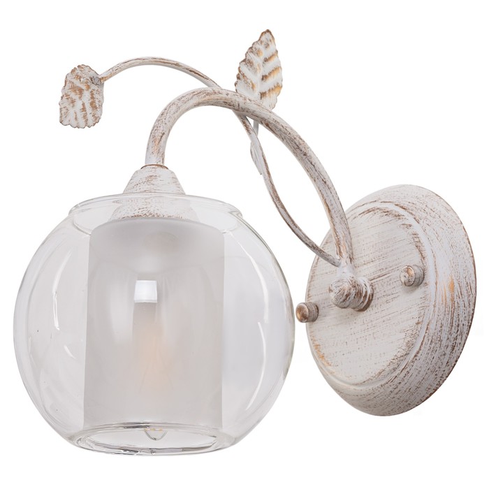 Бра Olba 40Вт E14 белый 23x14x21см