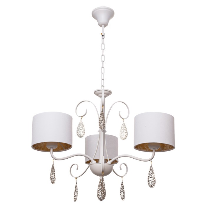 Люстра Alexa 3x40Вт E14 белый 69x69x120см