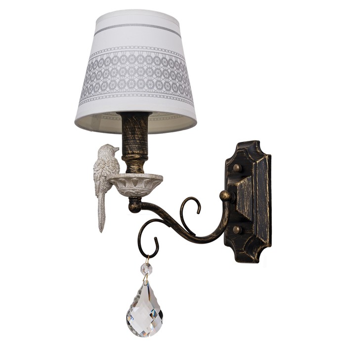 Бра Alise 60Вт E14 серый 28x14x36см