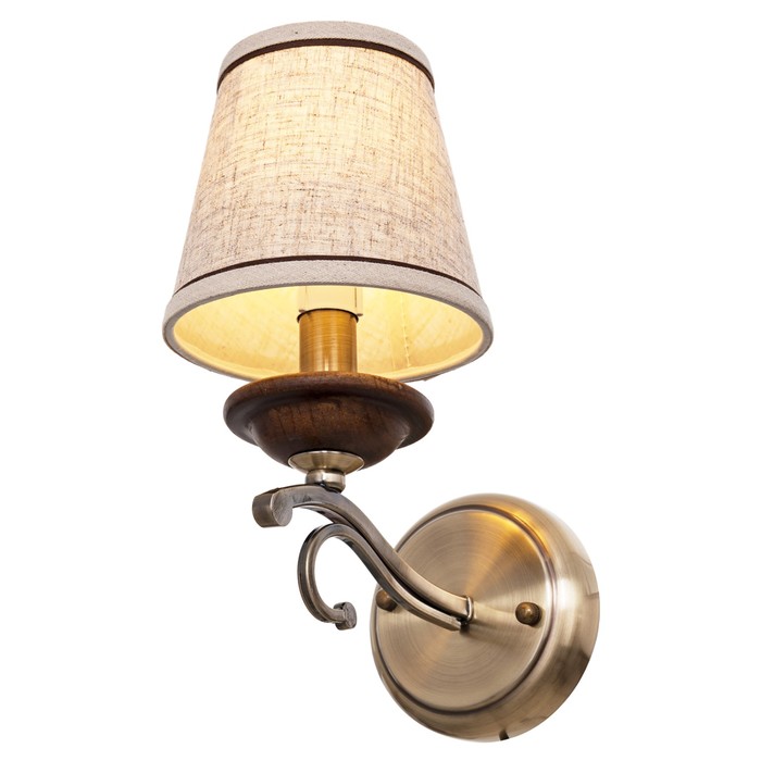 Бра Caleb 60Вт E14 бронза 20x11x31см