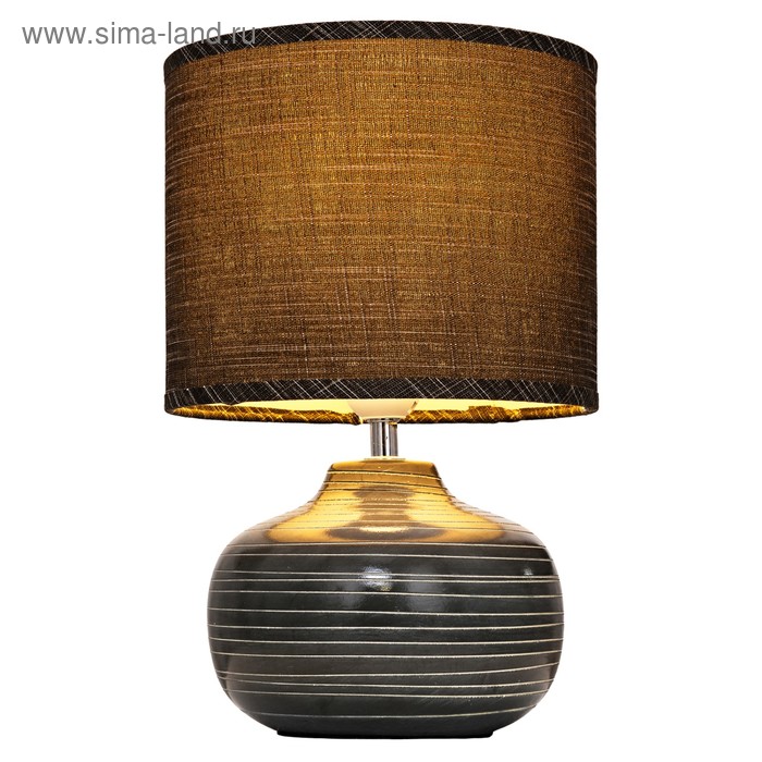 

Настольная лампа Francis 40Вт E27, коричневый 20x20x31 см