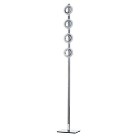 

Торшер William 4x4,2Вт LED хром 20x14x131 см