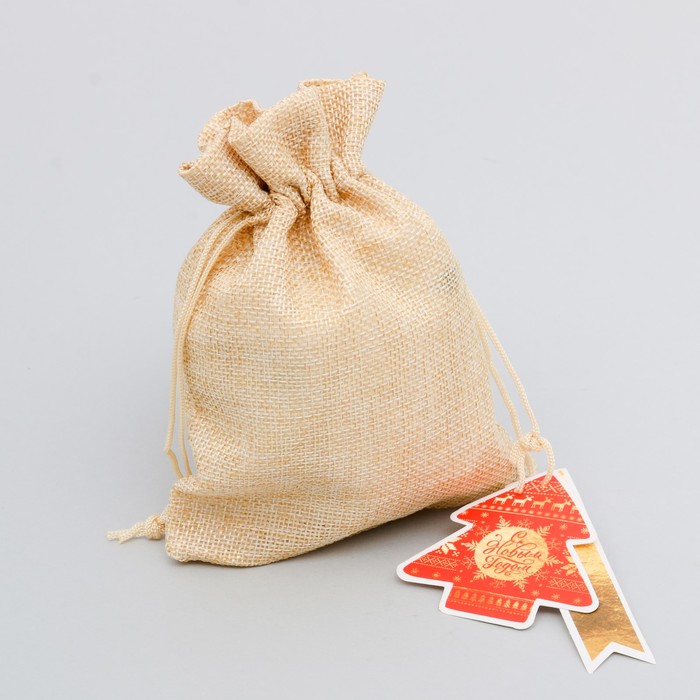 Мешочек подарочный «С Новым Годом!», 13 х 18 см