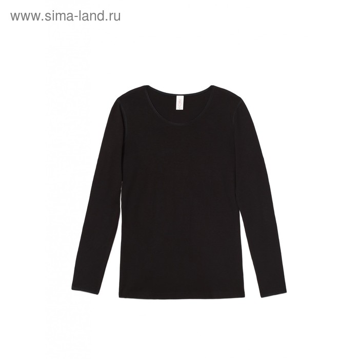 фото Лонгслив женский celg lft 593, размер 52, рост 170-176 см, цвет чёрный conte elegant