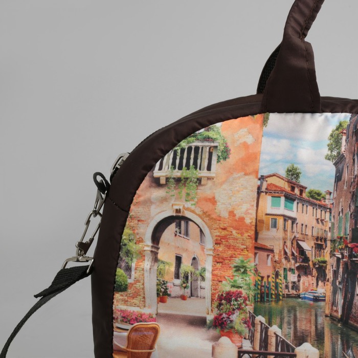 Сумка спортивная "Город", отдел на молнии, наружный карман