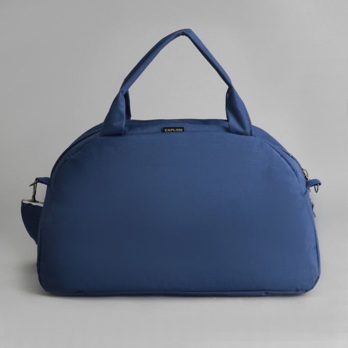 Сумка спортивная, отдел на молнии, наружный карман, цвет синий/зелёный