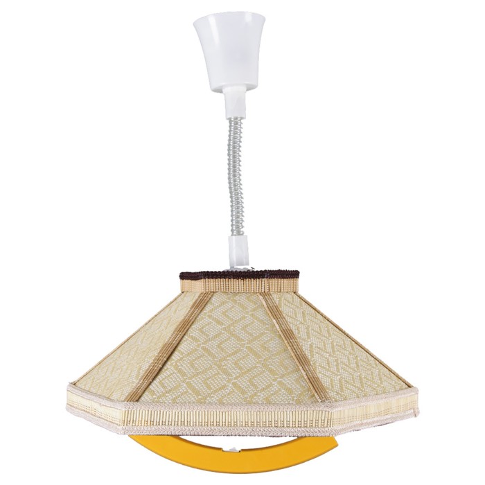 Светильник "Мария" 60Вт Е27, цвет орех, 25х25х95см