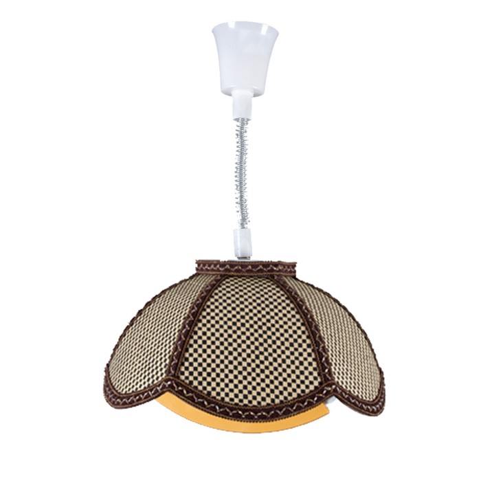 Светильник "Мария" 60Вт Е27, цвет коричневый, 25х25х95см