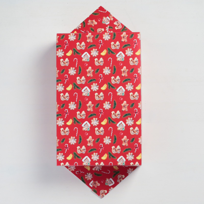 Сборная коробка‒конфета «С Новым Годом!», 9,3 х 14,6 х 5,3 см