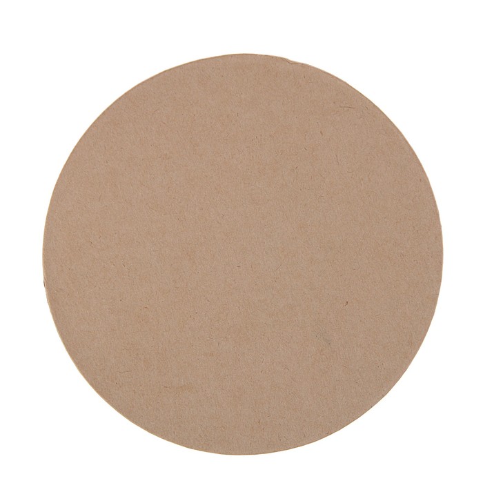 Набор круглых коробок 4в1 "Крафт однотонный" 25 х 25 х 23 - 11 х 11 х 12 см