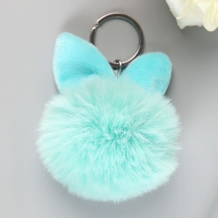 Пушистик на кольце "Зайчик Хрустик"