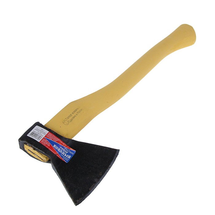 Топор "Труд-Вача", А1, кованый, 1.2кг, радиусная режущая кромка