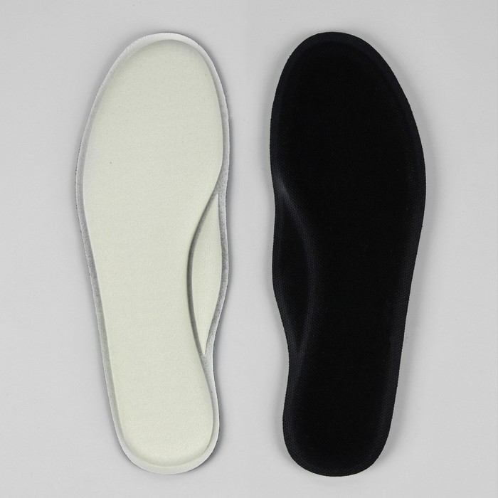 Стельки для обуви, универсальные, с эффектом памяти, 42-43р-р, пара, цвет белый