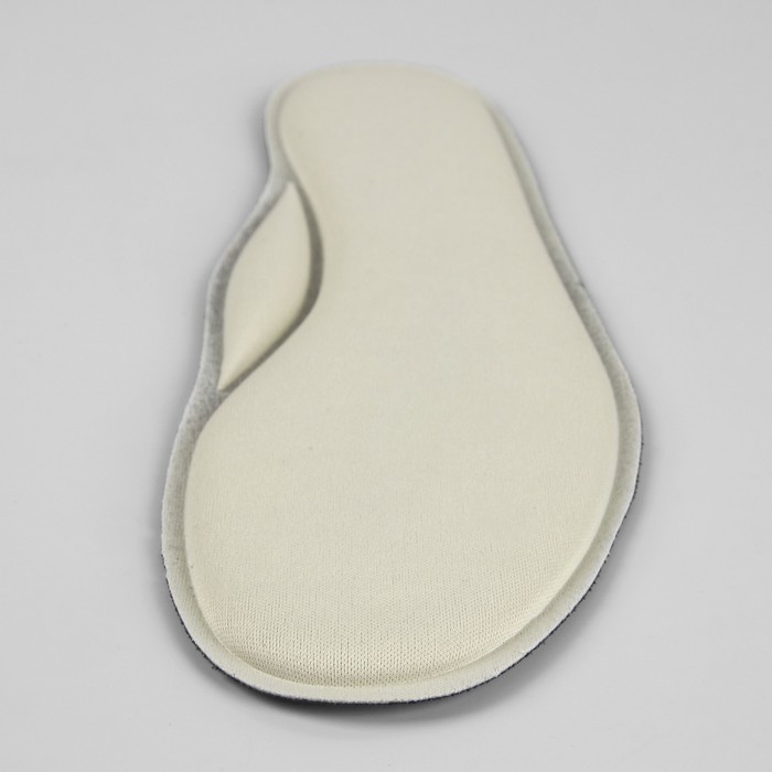 Стельки для обуви, универсальные, с эффектом памяти, 36-37р-р, пара, цвет белый