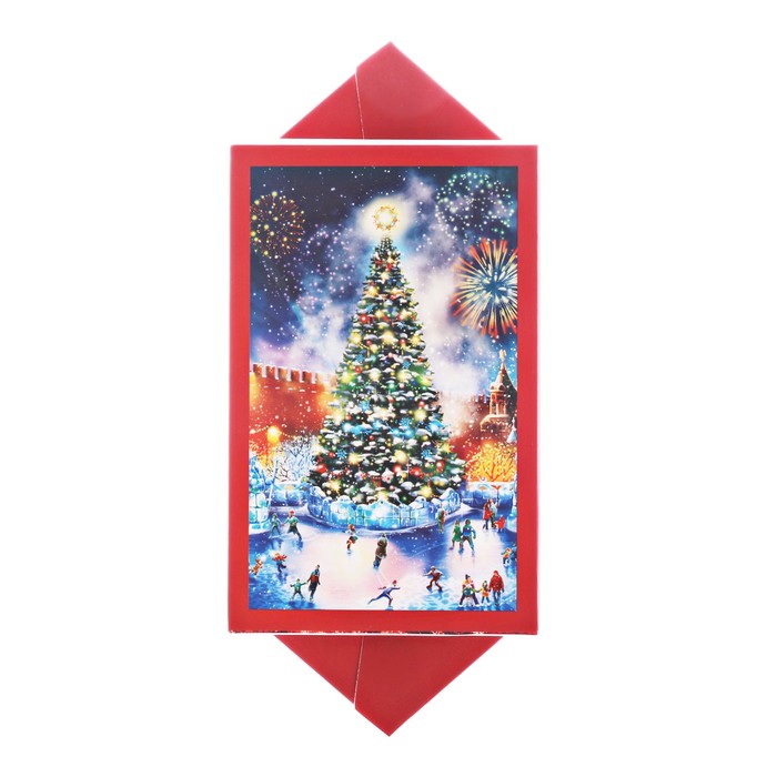Сборная коробка‒конфета «Новогоднее чудо», 9,3 х 14,6 х 5,3 см