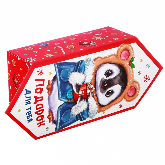 Сборная коробка-конфета «Подарок для тебя», 18 х 28 х 10 см