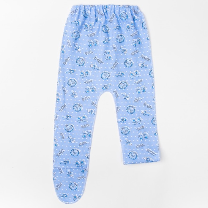 Ползунки на резинке, 03101-12, цвет микс, рост 80 см