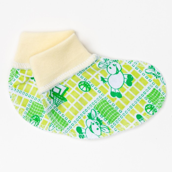 Носочки детские, размер 44 см, цвет микс 06201-10