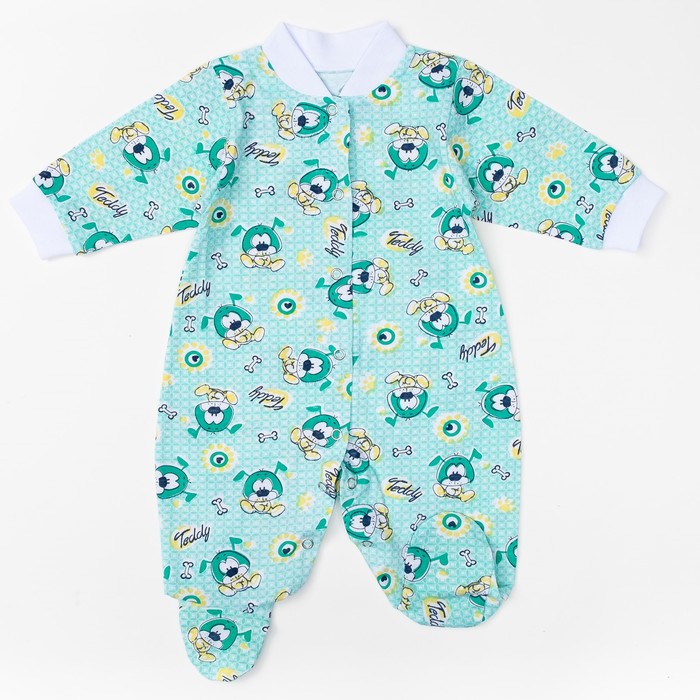 Комбинезон детский, 03402-10, цвет микс, рост 68 см