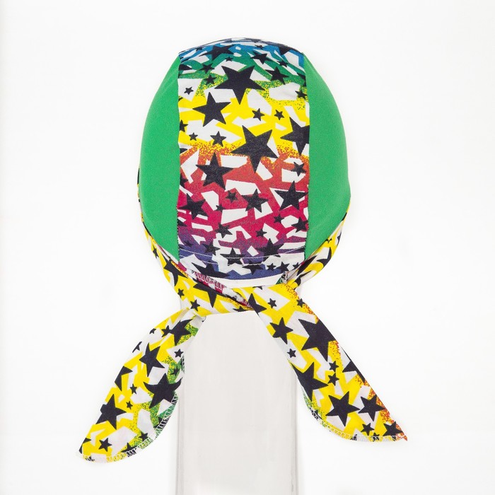 Шапочка-бандана детская, размер 46-48 см, цвет микс 04303-10