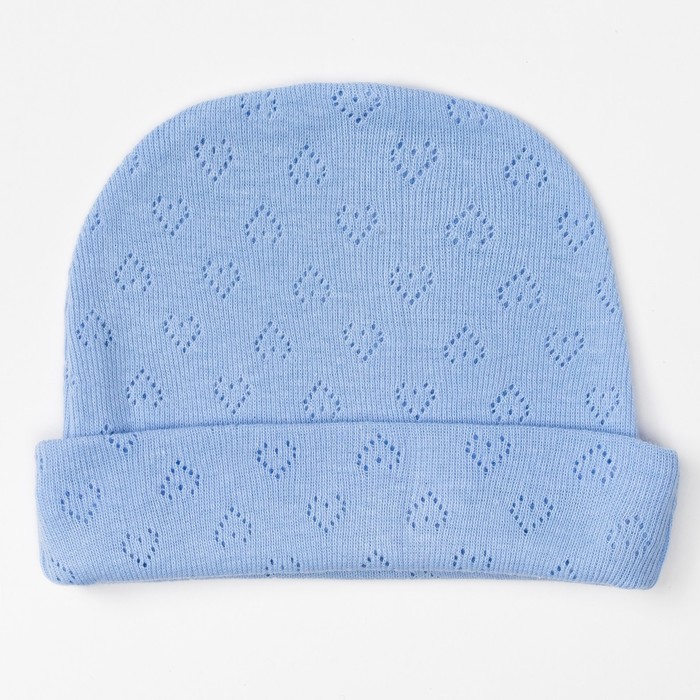 Чепчик детский, размер 38 см, цвет микс 04207-04