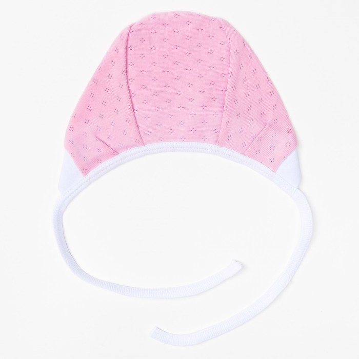 Чепчик детский, размер 38 см, цвет микс 04103-04