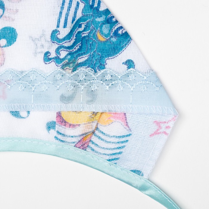 Чепчик детский, размер 36 см, цвет микс 04102-03