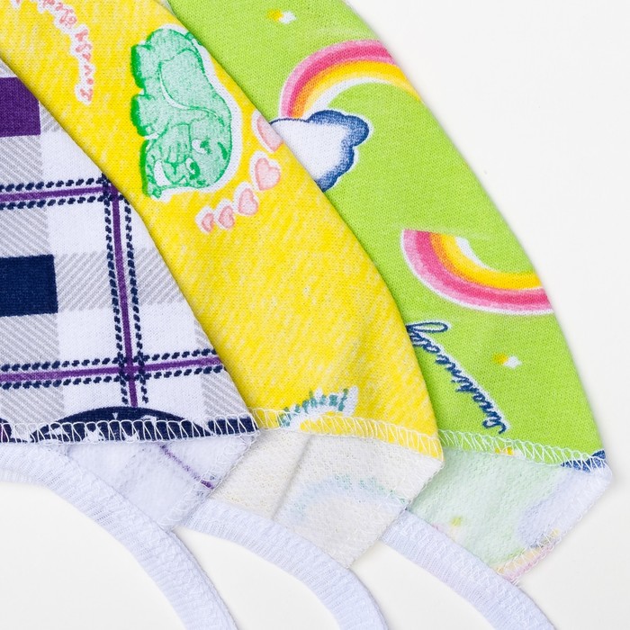 Чепчик детский, размер 36 см, цвет микс 04101-14