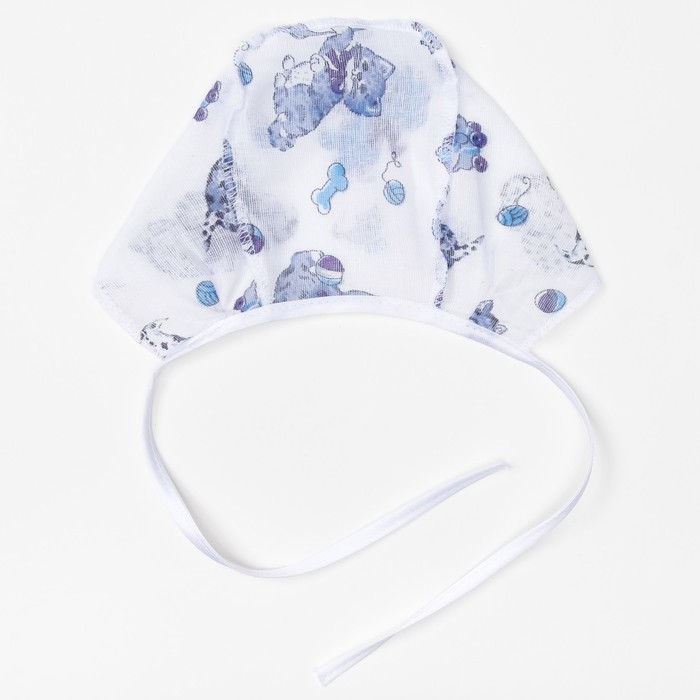 Чепчик детский, размер 36 см, цвет микс 04101-03