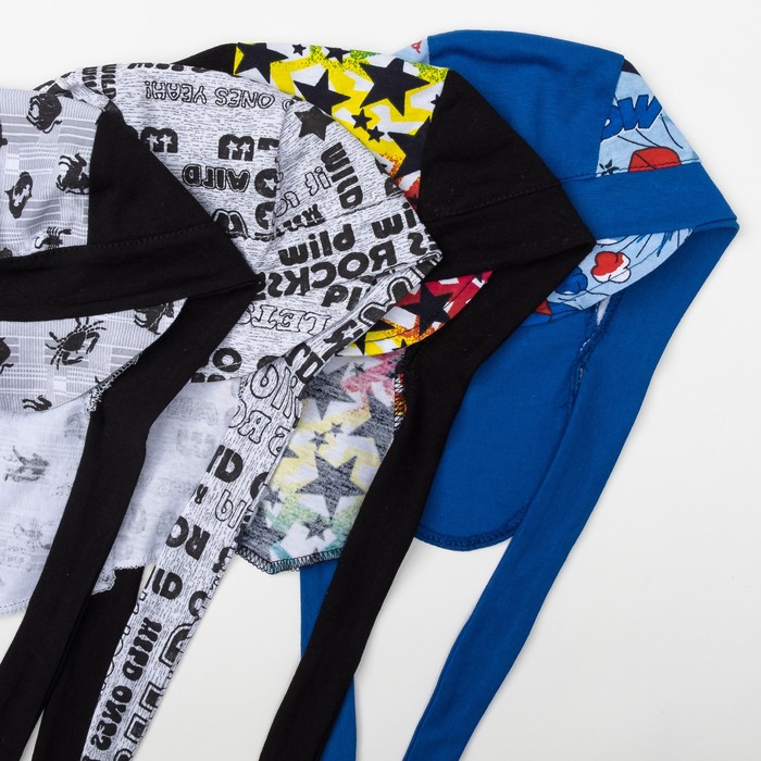 Чепчик детский, размер 46-48 см, цвет микс 04302-10