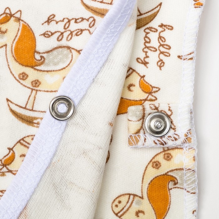 Распашонка детская, 02114-12, цвет микс, рост 62 см