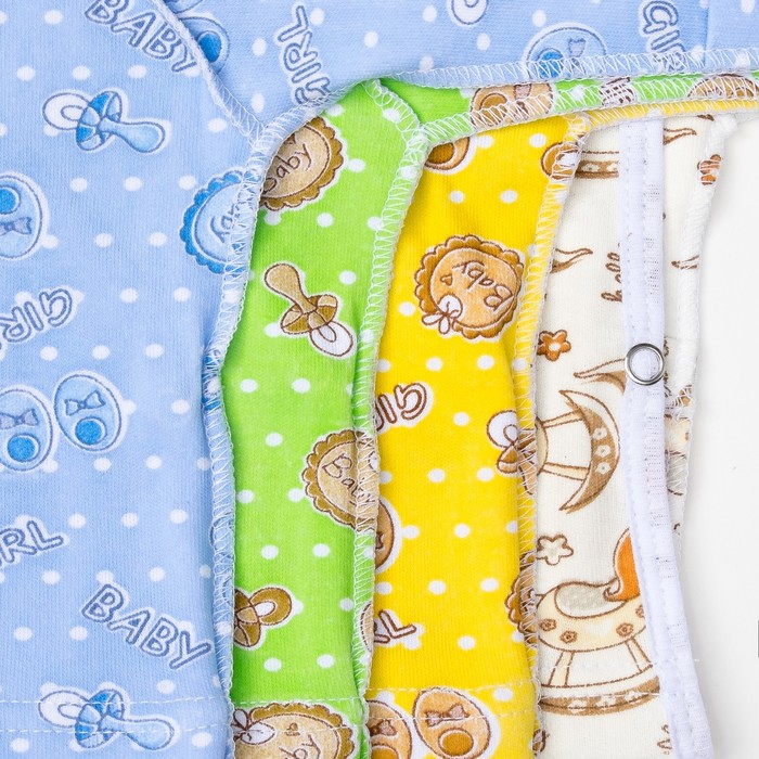 Распашонка детская, 02114-12, цвет микс, рост 62 см