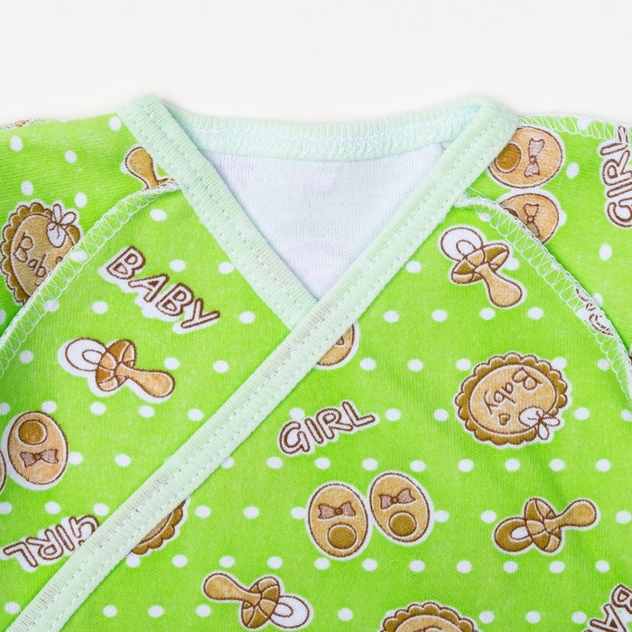 Распашонка детская, 02115-12, цвет микс, рост 56 см