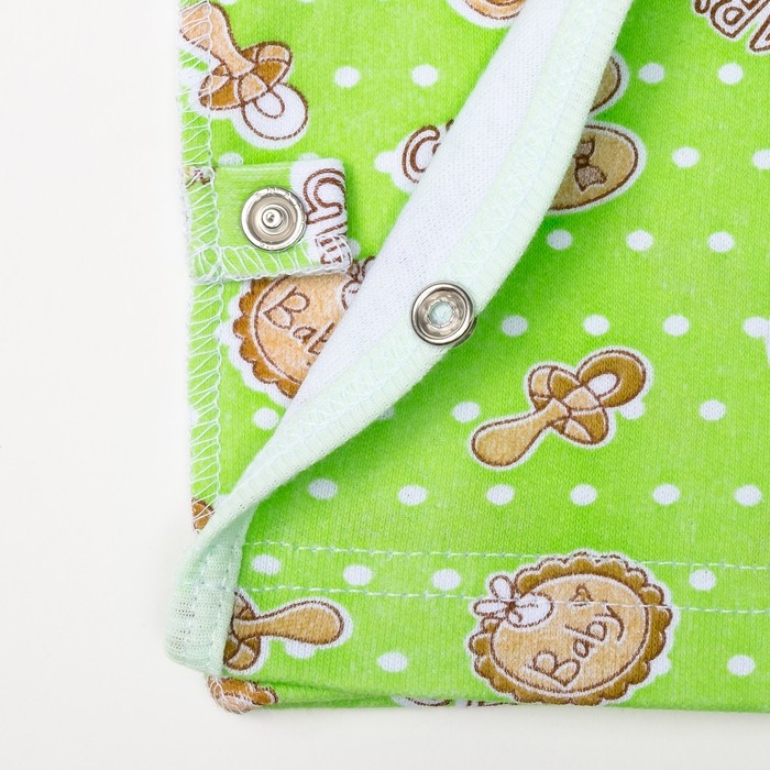 Распашонка детская, 02115-12, цвет микс, рост 56 см