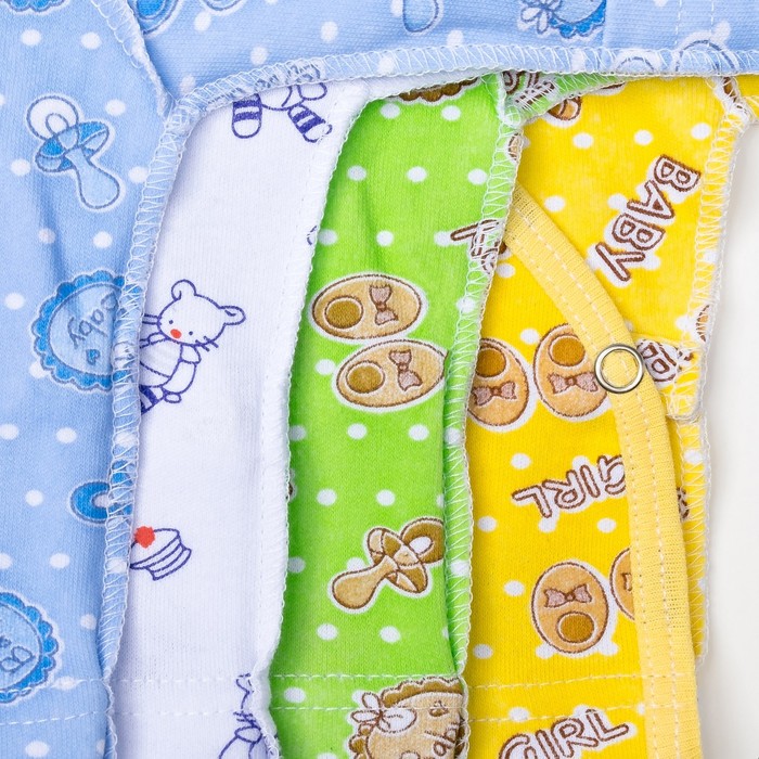 Распашонка детская, 02115-12, цвет микс, рост 56 см