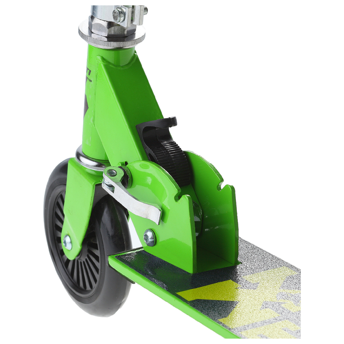 Самокат-снегокат 2 в 1 "XTREME", цвет салатовый