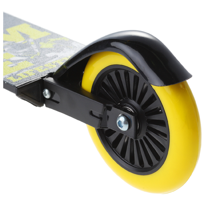 Самокат-снегокат 2 в 1 "XTREME", цвет черный