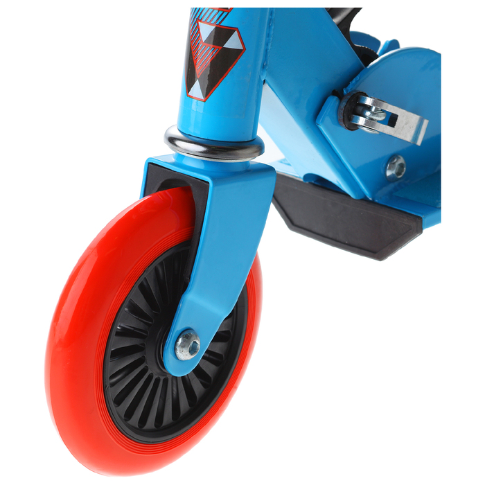 Самокат-снегокат 2 в 1 "RACE", цвет голубой