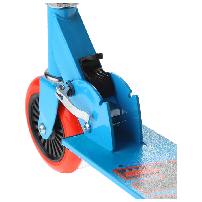 Самокат-снегокат 2 в 1 "RACE", цвет голубой