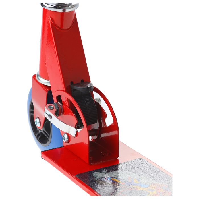 Самокат-снегокат зимний 2 в 1 "Super rider", цвет красный